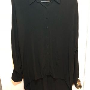 Zara Button Down Tunic